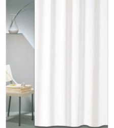 315-1030-00 ΚΟΥΡΤΙΝΑ ΜΠΑΝΙΟΥ  POLYESTER ΑΔΙΑΒΡ/ΝΗ 180Χ180